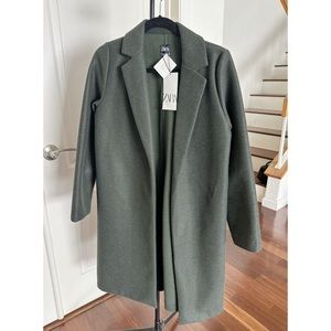 Zara Green Coat